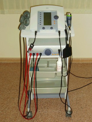 Maquina de electroterapia ultrasonidos y terapia combinacion